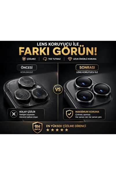 Yıldızan واقي عدسة الكاميرا المتوافق مع هاتف آيفون 15-15 بلس من msa shop Fixm...