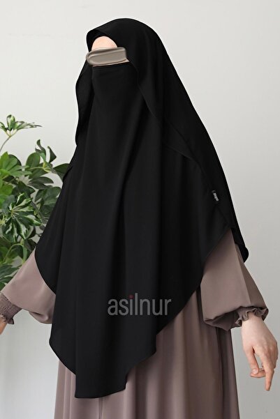 ASİLNUR Lina Shaded Soufflé Black
