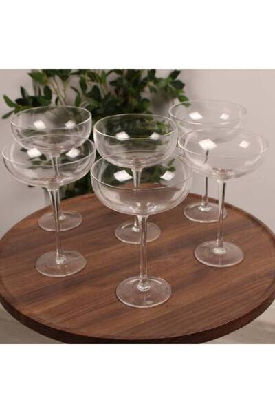 Ginza Luxury Glass Cup Set - 6 pieces
