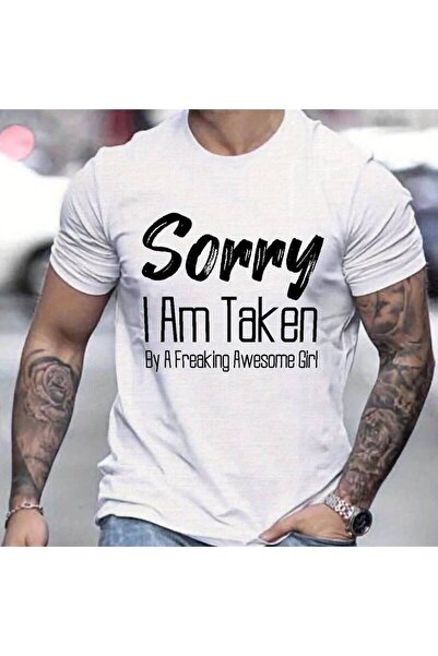 212Wear Men'S Casual T-Shirt with 'Sorry, I'Ve Been Taken' Design Comfortable...