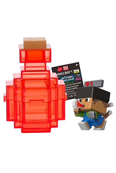 MINECRAFT Set Mini Mode Explorare Minieră și Prepararea Poțiunilor - Culori v...