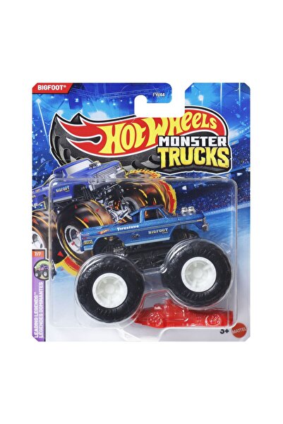 HOT WHEELS MONSTER TRUCK КОЛИЧКА BIGFOOT СИНА МАСЩАБ 1 КЪМ 64