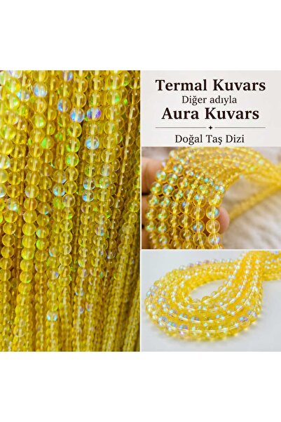 best bioenerji taş terapi Thermal Quartz (Aurora Quartz) Tangerine – Flame Ye...