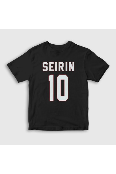 Presmono تي شيرت أسود للأطفال من الجنسين Taiga Kagami Seirin 10 Kuroko No Bas...