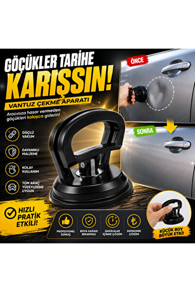 Eşya Dünyası Mini Göçük Düzeltme Vantuzu – Araç Kaporta Göçük Çekme Aparatı –...