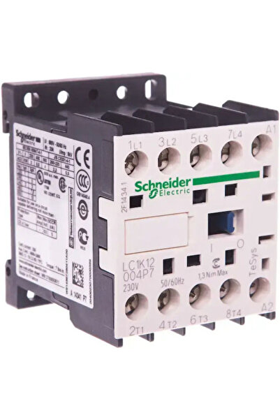 Schneider Electric Contactor auxiliar 12A 3Z 1R 230V AC Lc1k12004p7
