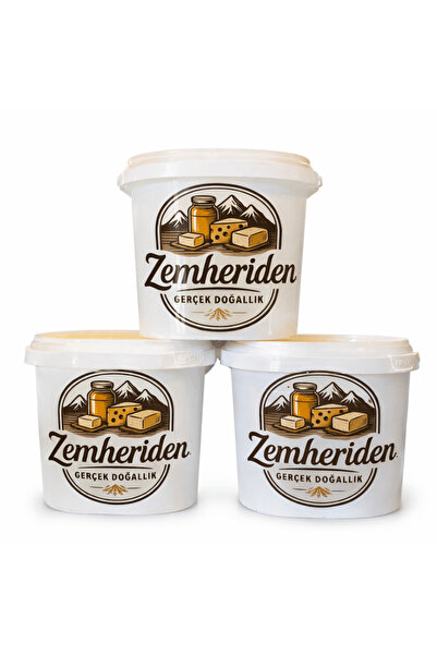 Zemheriden Doğal Tereyağı 1 Kg (İnek Sütü) |
