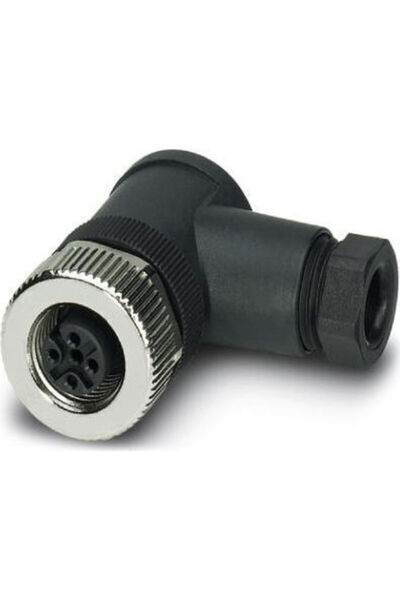 Phoenix Contact Conector senzor mamă unghiular M12 cu 4 pini, presetupă Pg7 n...
