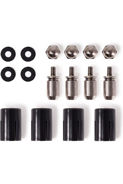 Alphacool Montură cu împingere centrală 17mm M3/m4/unc 6-32 Set 4x Gri