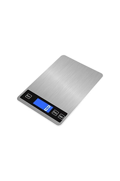 The Bros Digital Food Scale, Stainless Steel Digital Kitchen Scale Batteries ...