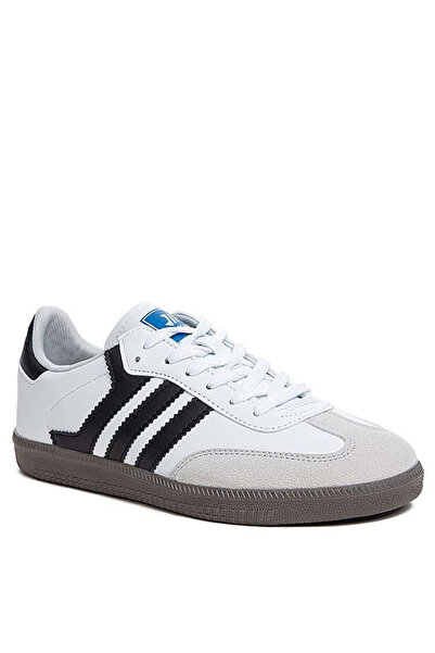 Giyyin Daily White Black Striped Sneaker Sports Shoes Comfortable Quality Lac...