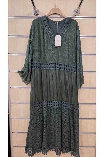 Park Moda Lace Italian Silk Dress