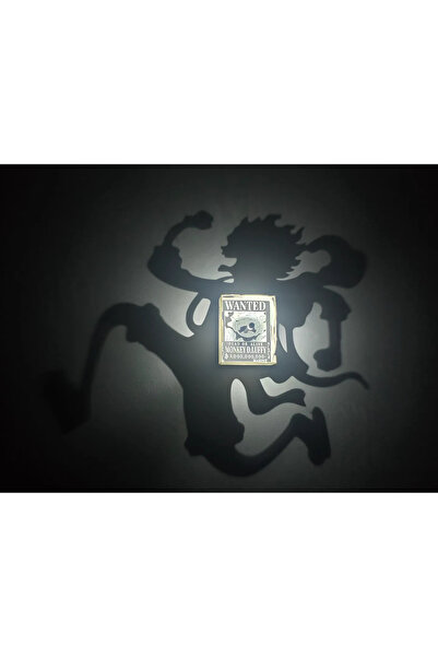 3Devat One PieceLuffy Gear 5 LED Gölge Lambası - Nika 3 Milyar Berry 3D Baskı...