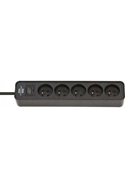 Brennenstuhl Prelungitor Ecolor cu 5 prize, cu USB-A și cablu de 1.5m, Cod: 0...