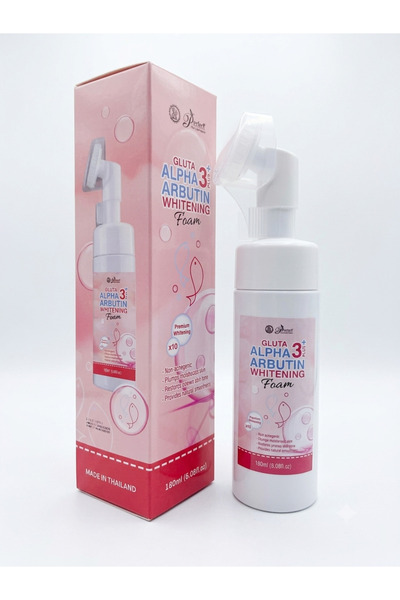 PERFECT SKIN LADY Gluta Alpha Arbutin 3 Plus Whitening Foam Cleanser, 180ml B...