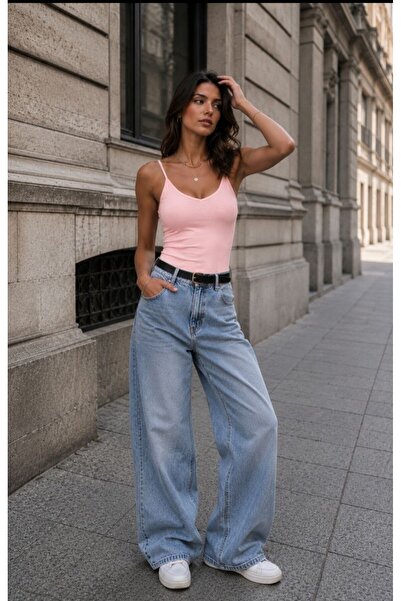 Trendol fashion life قميص رياضي من قماش ريبانا مع أشرطة