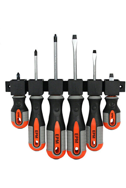 EPM Set de 6 șurubelnițe magnetice cu 6 capete interschimbabile Cod: E-400-0390