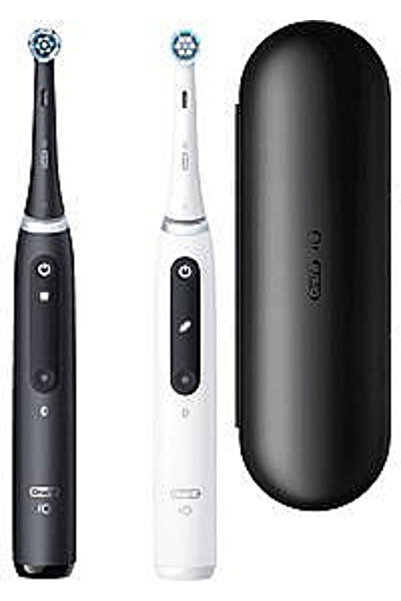 Oral-B iO Series 5 Ηλεκτρική Οδοντόβουρτσα με Αισθητήρα Πίεσης και Θήκη Ταξιδίου