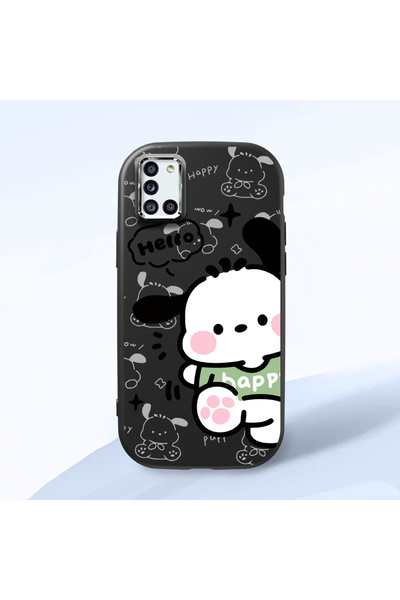 PATTERNOVA Samsung Galaxy A31 Uyumlu Sevimli Karikatür Yumuşak Kılıf, Net Bas...