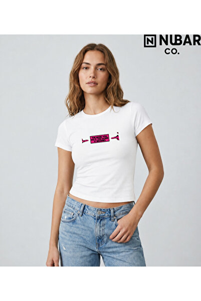 Grafftee Clothing Μπλουζάκι Body Crop (Body Tee) με Σχέδιο Εμπνευσμένων Λέξεω...