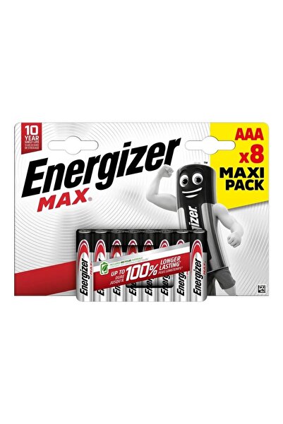 OEM Set 8 baterii, AAA, LR03, 1.5V, Energizer Max