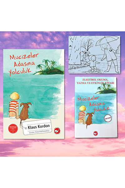 Beyaz Balina Yayınları MUCİZELER ADASINA YOLCULUK / ÇALIŞMA KİTABI VE KARTPOS...
