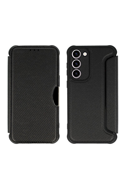 POWERTECH θήκη Razor Carbon MOB-1907 για Samsung Galaxy S23, μαύρη