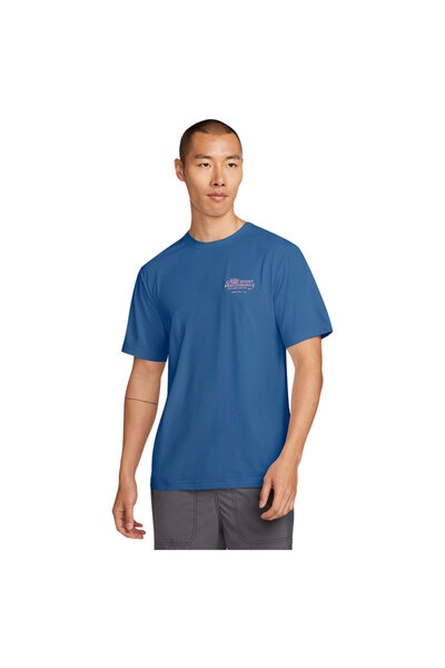 Nike Ανδρικό Hyverse Dri-FIT UV SS Ευέλικτο Κοντομάνικο Μπλουζάκι S