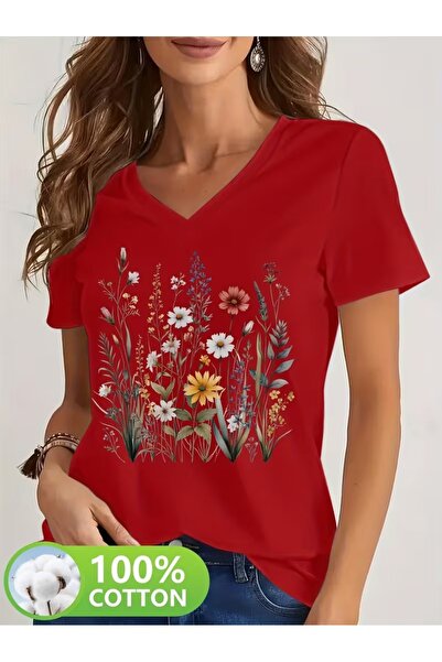 PAVRO Unisex Comfortable Fit Tshrit Mixed Printed Tshirt