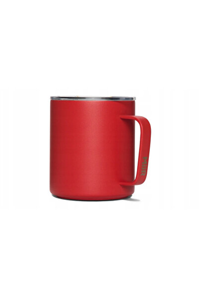 MiiR Cana termos Camp Cup 355ml, roșu, izolare prin vid, capac glisant