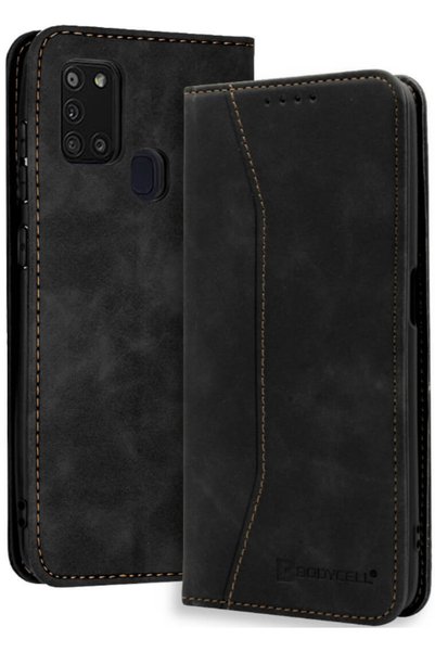Bodycell Θήκη - Πορτοφόλι Samsung Galaxy A21s - Black