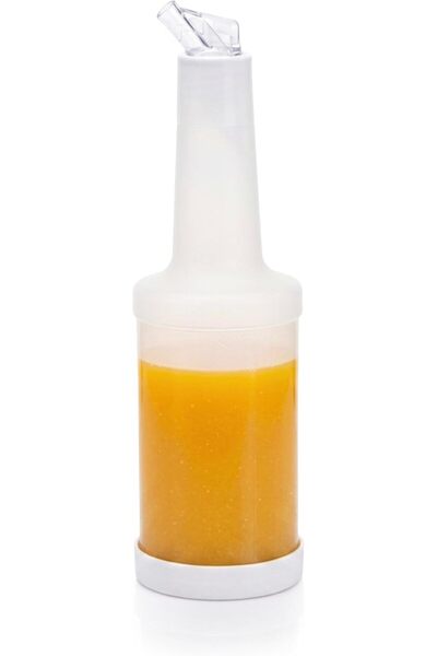 Cuisine Art Reserve & Serve Bottle 1L White Professional Bar Juice Dispenser ...