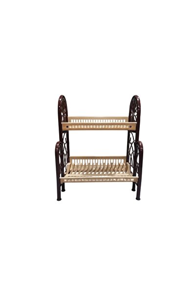 China 2-Tier Plastic Kitchen Shelf – Durable and Space-Saving