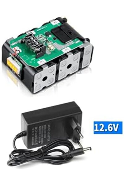 Yıldızan nht shop Depolife Şarjlı Matkap Için Şarj Adaptörü 12 Volt 14V 18V 2...