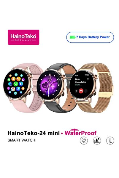 haino teko germany Hainoteko-24 Mini Smartwatch Waterproof Ultra-Thin Amoled ...