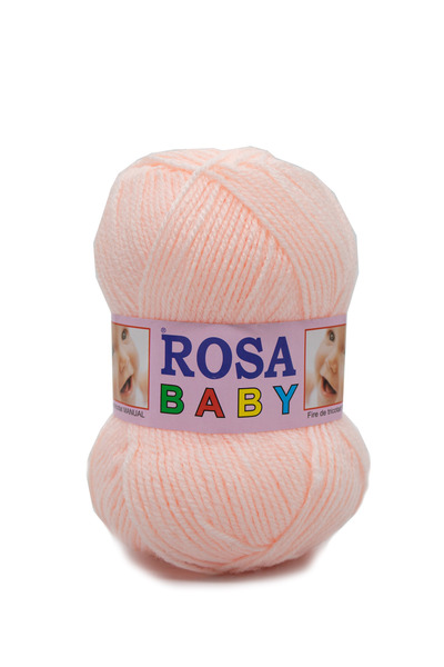 ROSA Pachet fir tricotat Baby, 10 bobine, 80% Acril, 20% Poliamida - 400 g/pa...