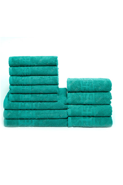 Lenjeria Pufoasa Set 12 Prosoape Premium Bumbac 100%, 550g/m² – Moi & Absorbante