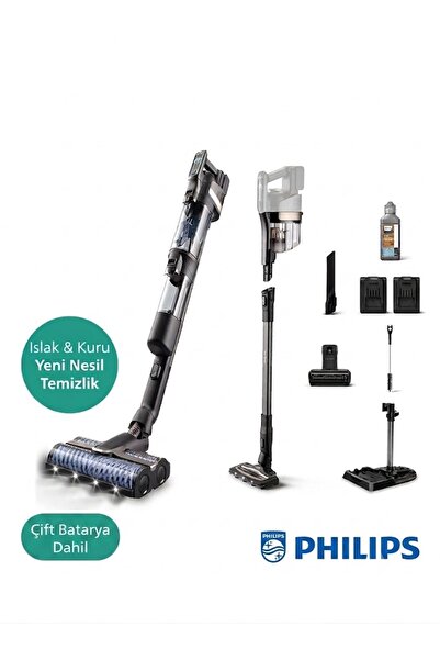 Philips AquaTrio 9000 serisi Çift Bataryalı 80 dk'ya Kadar Kullanım Islak Kur...