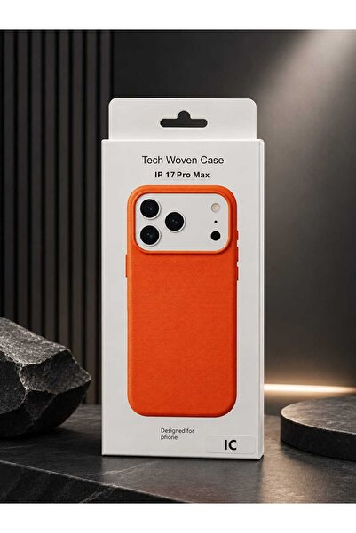 Case iPhone 17 Pro Max Turuncu MagSafe Uyumlu Soft Touch Telefon Kılıfı | Kam...