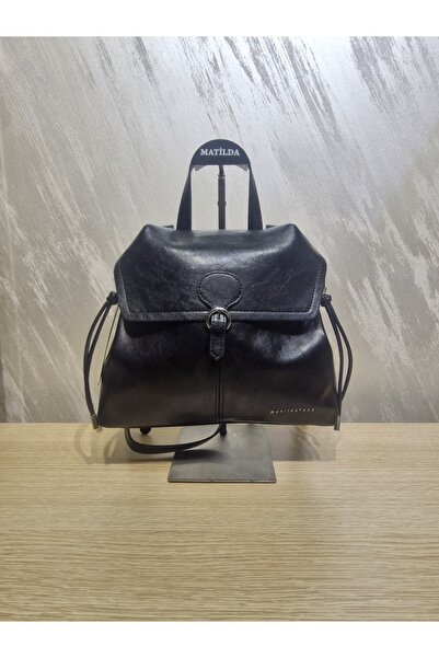seyyah Quality Faux Leather Backpack