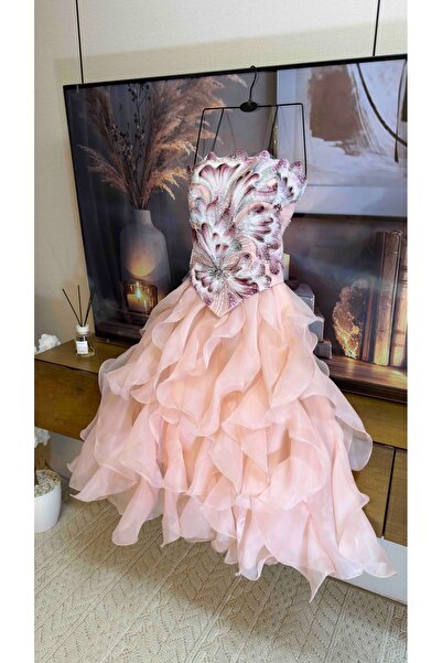 To Be Two Tone Dress for Girls Evening Party