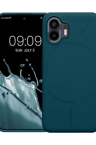 KWmobile Soft Flexible Rubber Cover - Θήκη Σιλικόνης Nothing Phone 2 - Teal M...