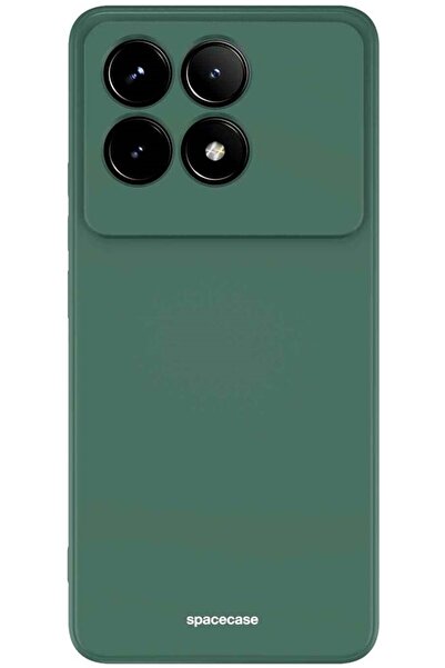 spacecase Θήκη Σιλικόνης - Xiaomi Poco F6 Pro - Silicone Case - Dark Green