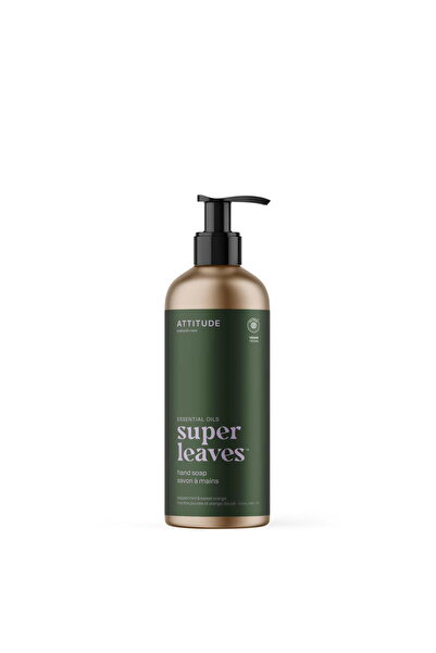 Attitude Sapun de Maini cu Menta si Portocala Dulce Super Leaves 473ml