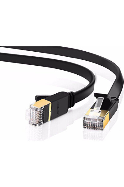Ugreen Επίπεδο καλώδιο Ethernet U/FTP (STP) Κατηγορίας 7 (10Gbps) 5μ Μαύρο Κω...