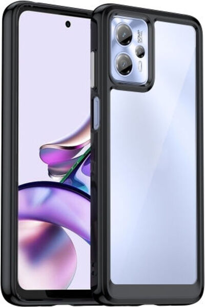 OEM Πίσω Κάλυμμα Σιλικόνης Μαύρο (Moto G23) Κωδικός: SE4786112R5615