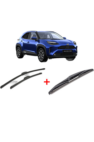 Bosch Σετ 3 υαλοκαθαριστήρων TOYOTA YARIS CROSS (MXP_) από το 2020, για το μπ...
