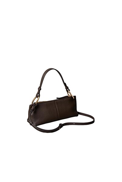 Calvin Klein SLOUCHY LEATHER SMALL CONV BAG