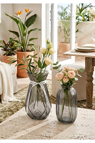 HOMİNG Комплект от 2 вази Blossom 242820