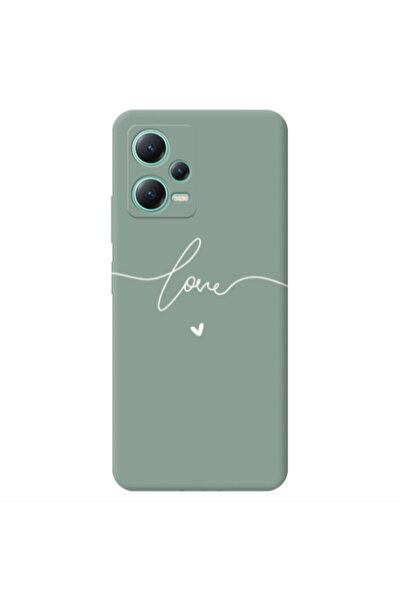 Other Xiaomi Redmi Note 12 Pro 5G Love 5 Transparent Silicone TPU Θήκη